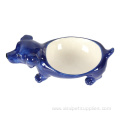 Customizable No Spill Ceramic Pet Dog Bowl